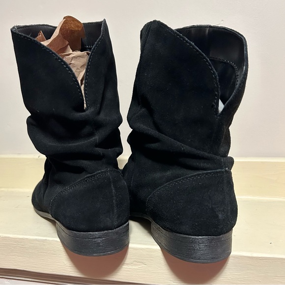 Sam&Libby Leather Suede Short Ankle Boots - Picture 6 of 11